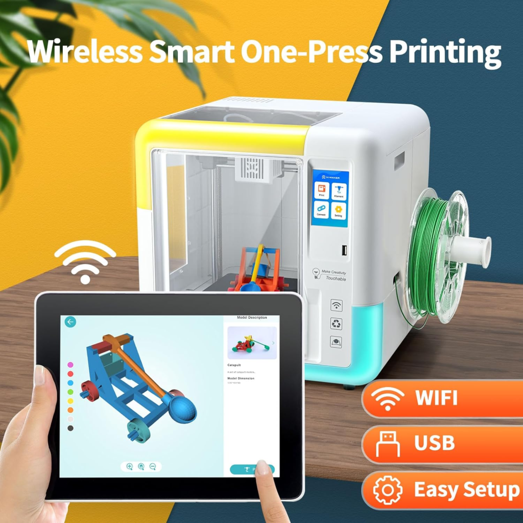 X-MAKER 3D Printer_wireless 3D printing